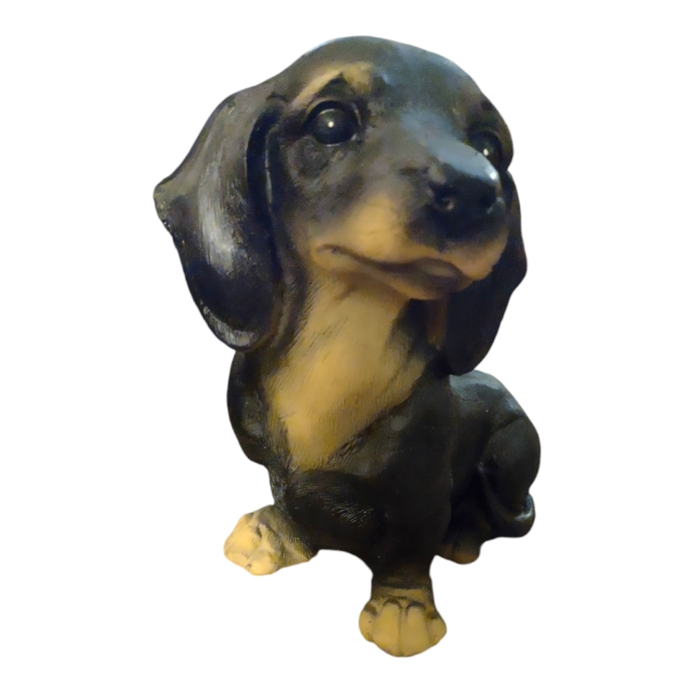 Dachshund statue